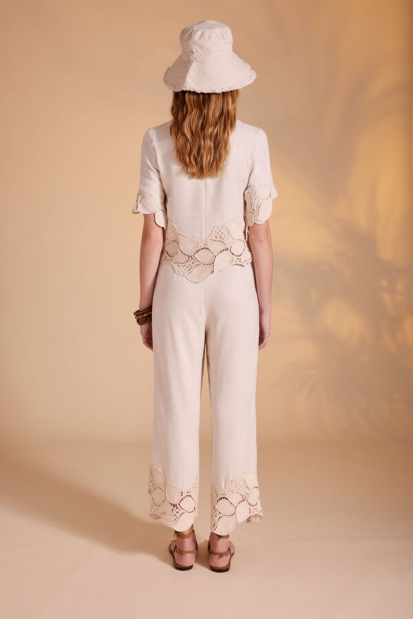 Conjunto de blusa y pantalón ARGGIDO. Modelo 48511/48512. Tallas disponibles 44 46 48. - Imagen 4