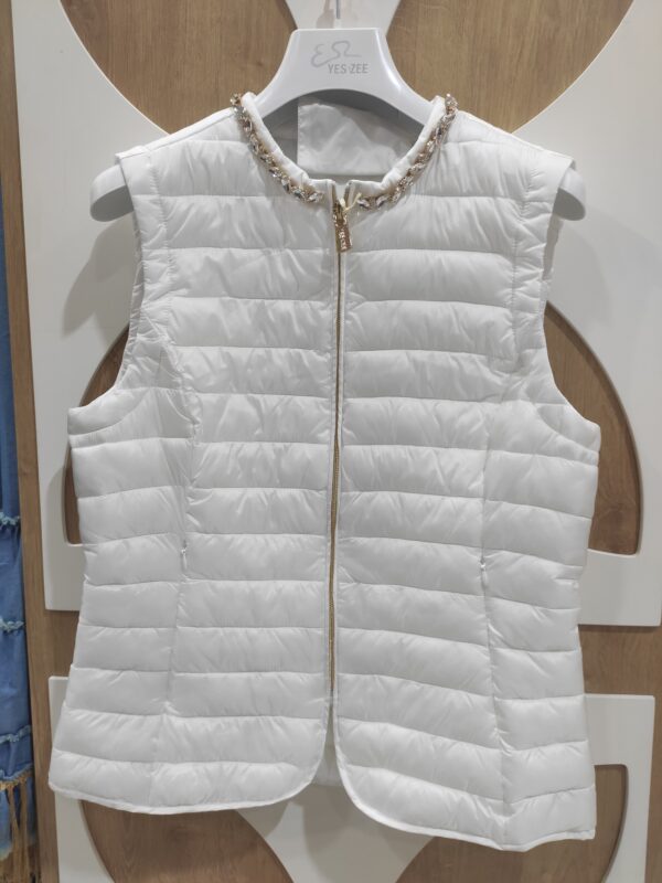 Chaleco acolchado ligero YES ZEE. Modelo J203/KS00/0801 y 0101. Solo disponible talla M en negro. - Imagen 7