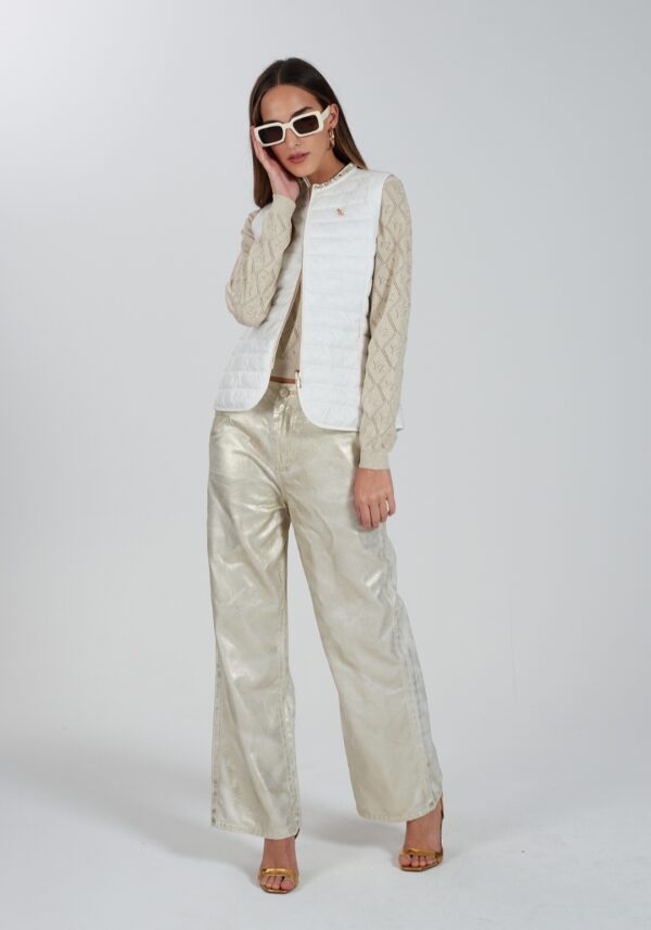 Chaleco acolchado ligero YES ZEE. Modelo J203/KS00/0801 y 0101. Solo disponible talla M en negro. - Imagen 2