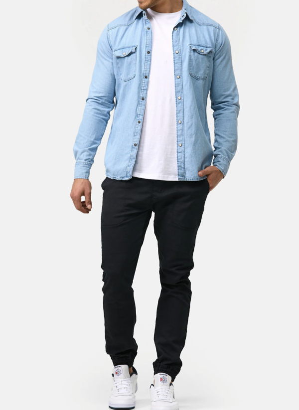 Camisa vaquera INDICODE. Modelo 20-605 INAsk. - Imagen 2