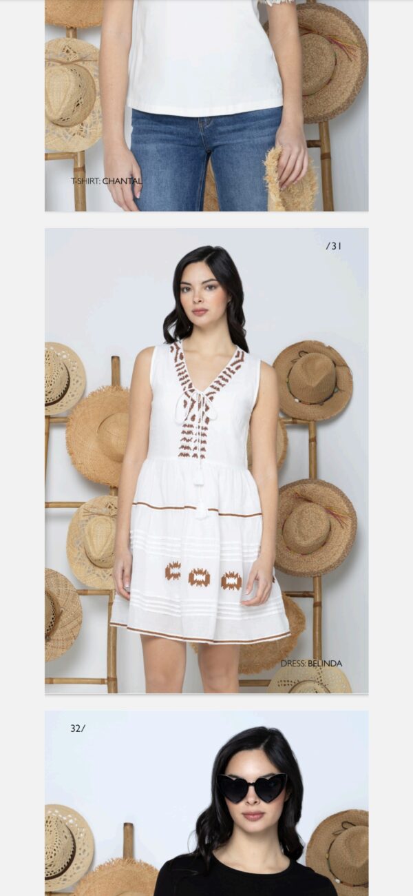 Vestido MISS SIDECAR. Modelo BELINDA. Tallas S M L XL. - Imagen 4