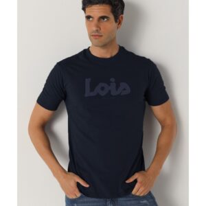 Camiseta con logo básica LOIS. Código 135784. Referencia 157253322/469. Solo talla xxl