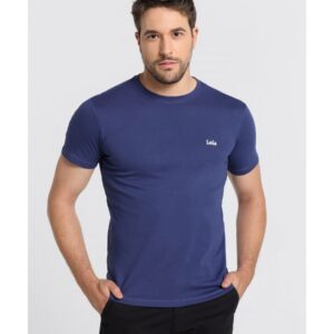 Camiseta básica con logo bordado LOIS. Código 135358. Referencia 184383742/467.
