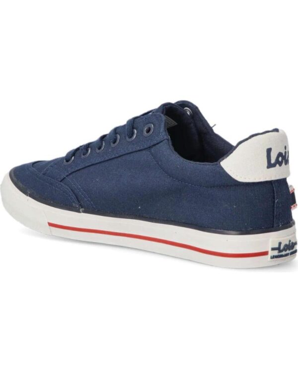 Zapatilla de lona azul marino LOIS. Modelo 61278. Solo talla 41. - Imagen 4