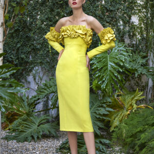 Vestido Carla Ruiz. Modelo 59540. Talla 40.