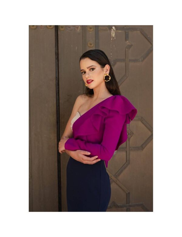 Vestido CAYMA CLOSET. Modelo 7517. Tallas 42 y 44 - Imagen 2