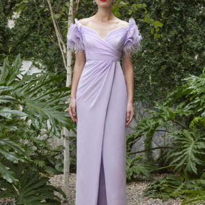 Vestido largo CARLA RUIZ. Modelo 50503. Talla 42.