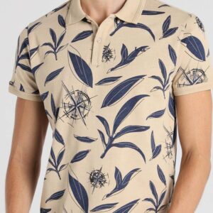 Polo estampado LOIS. Código 141667. Referencia 133033078/111. Tallas M L XL XXL 3XL.