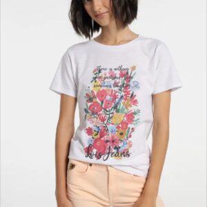 Camiseta LOIS. Modelo 42150 LASKA. Serie 2640 MERI. Tallas M y L.