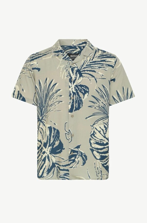 Camisa estampada INDICODE. Modelo INGumbas. Talla M L XL XXL 3XL 4XL.