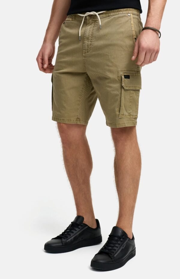 Pantalón corto con bolsillos laterales INDICODE. Modelo 70-817 INKews. Tallas XS M y L - Imagen 5