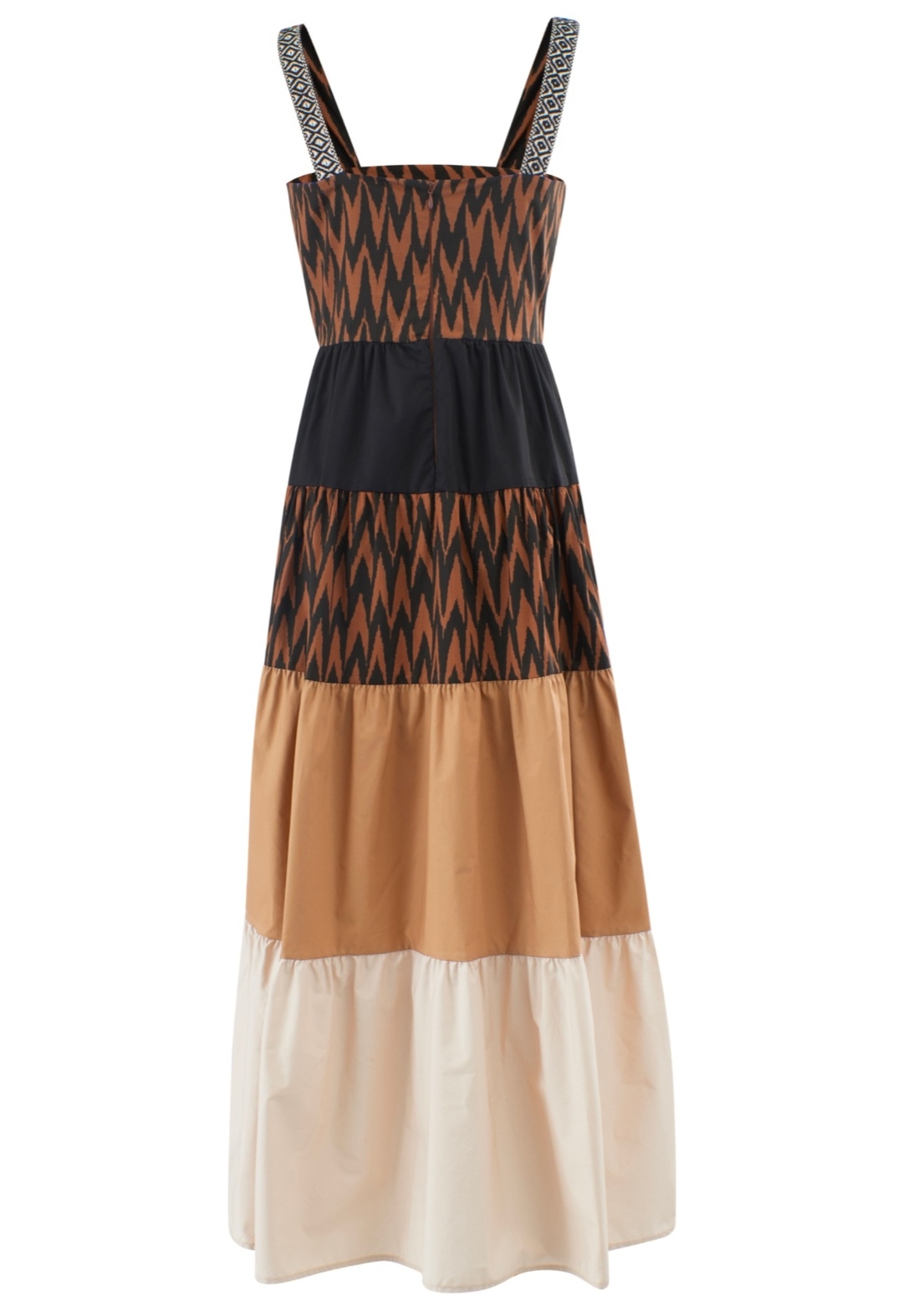 Vestido largo YES ZEE. Modelo A458/EL00/2801. Tallas M y L. - Imagen 2