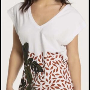 Vestido de algodón LOIS. Código 138250. Referencia 447892481. Tallas S M y L.