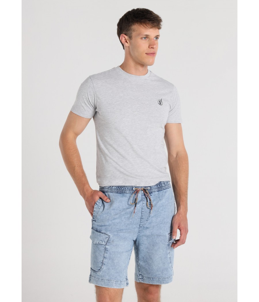 Pantalón vaquero corto SIX VALVES. Tallas S M L XL XXL. - Imagen 4