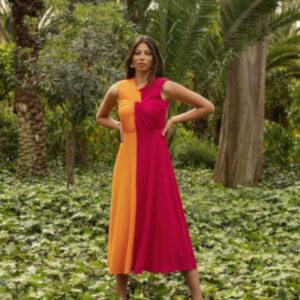 Vestido largo CAYRO WOMAN. Modelo 51078. Tallas XS y S.