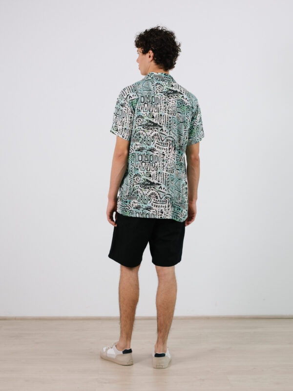 Camisa estampada INDICODE. Modelo INTem. Tallas S M L XL XXL 3XL. - Imagen 2