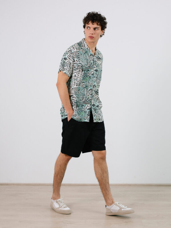 Camisa estampada INDICODE. Modelo INTem. Tallas S M L XL XXL 3XL. - Imagen 3