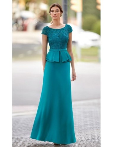 Vestido largo CARLA RUIZ. Modelo 94450. Talla 46.