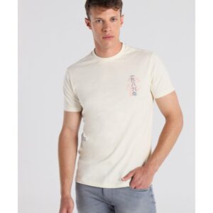 Camiseta con dibujo en espalda SIX VALVES. Código 142277. Solo talla M.