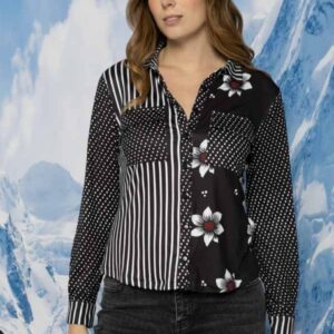 Camisa estampada MISS SIDECAR. Modelo DAMARIL. Tallas M L XL XXL.