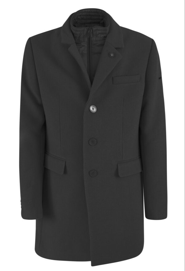 Abrigo corto de paño con chaleco desmontable YES ZEE. Modelo O816/KK00/0801. Tallas M L XL XXL 3XL. - Imagen 6