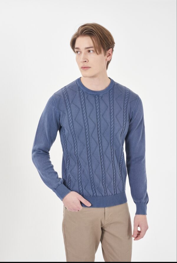 Sueter de punto YES ZEE. Modelo M804/HN00/0713. Tallas M L XL XXL.