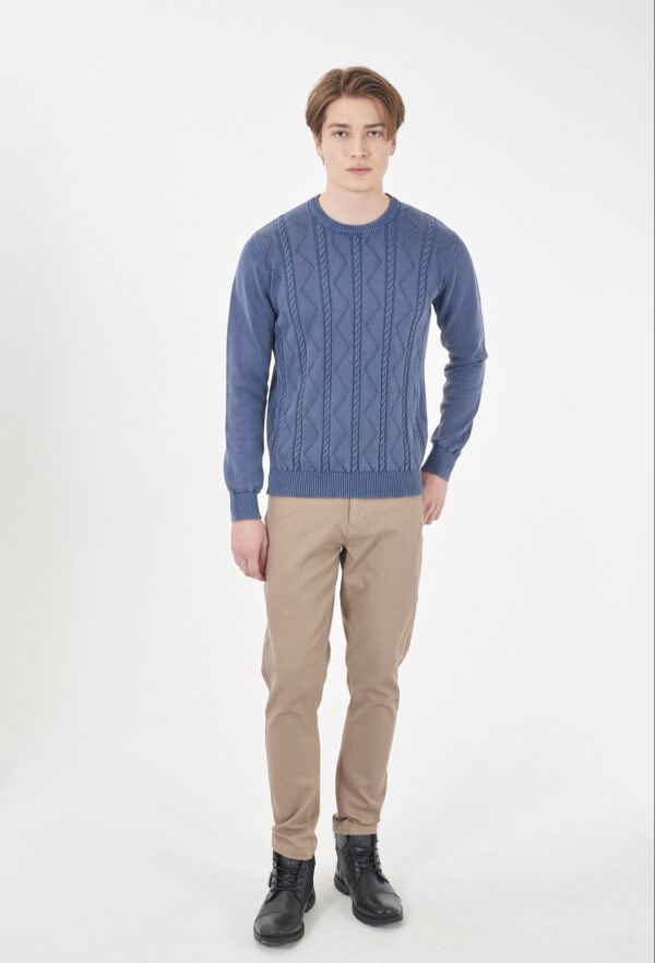 Sueter de punto YES ZEE. Modelo M804/HN00/0713. Tallas M L XL XXL. - Imagen 5
