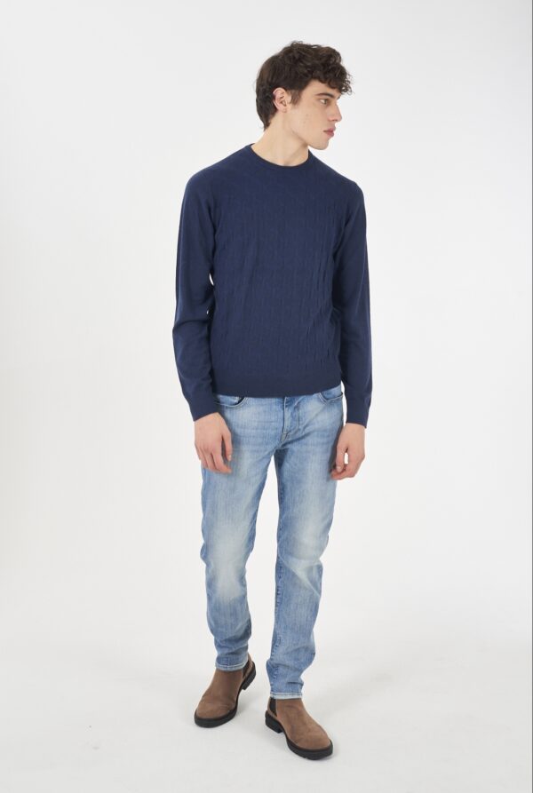 Jersey de punto fino YES ZEE. Modelo M861/HL00/0713. Tallas M L XL XXL. - Imagen 3
