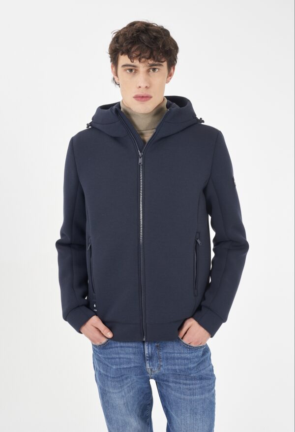 Cazadora neopreno con interior acolchado YES ZEE. Modelo J818/QC00/0713. Tallas M L XL XXL. - Imagen 4