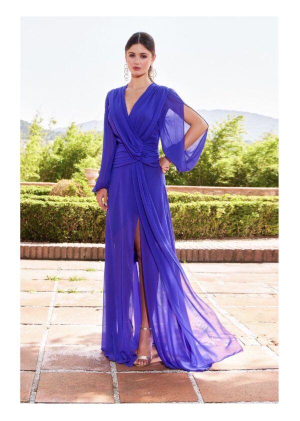 Vestido largo HERYSA. Modelo Carolina 5382. Talla 46
