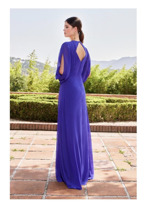 Vestido largo HERYSA. Modelo Carolina 5382. Talla 46 - Imagen 3