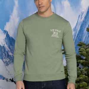 Sudadera con frases en espalda SIDECAR. Modelo COYOTE. Tallas M L y XL