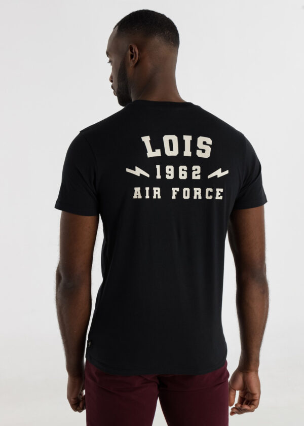 Camiseta LOIS con serigrafía en espalda. Tallas S M L XL 3XL. - Imagen 2