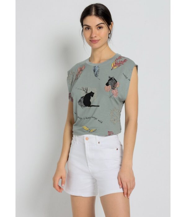 Short caja alta tejano MOM Lois. Código 133137. Modelo 217262338/501. Talla 26/32 27/34 - Imagen 3