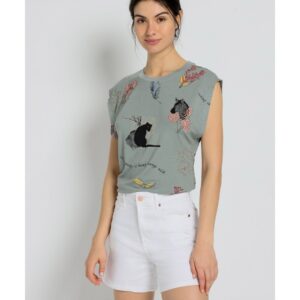 Short caja alta tejano MOM Lois. Código 133137. Modelo 217262338/501. Talla 26/32 27/34