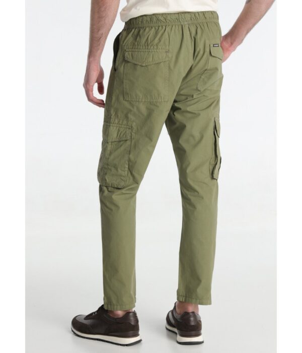 Pantalón cargo con bolsillos laterales SIX VALVES. Solo talla XL. - Imagen 3