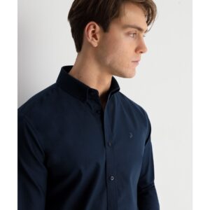 Camisa Lois azul marino. Modelo 143519333./469. Código 108137. Tallas M L XL XXL 3XL.