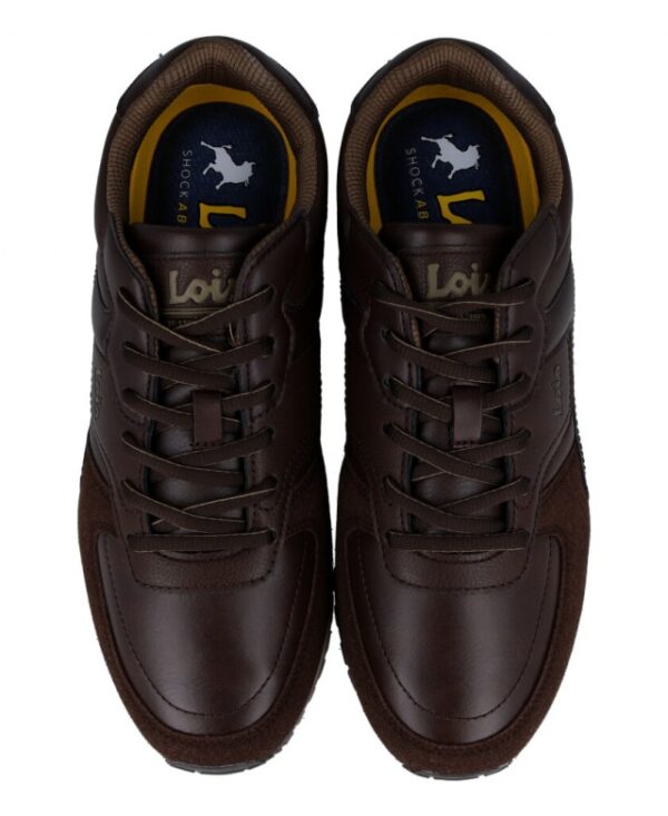 Zapatillas LOIS marrones. Modelo 64495. Tallas 41 42 43 44 y 45. - Imagen 3