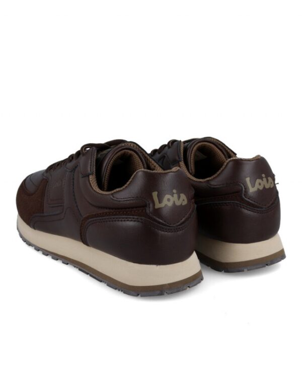 Zapatillas LOIS marrones. Modelo 64495. Tallas 41 42 43 44 y 45. - Imagen 4