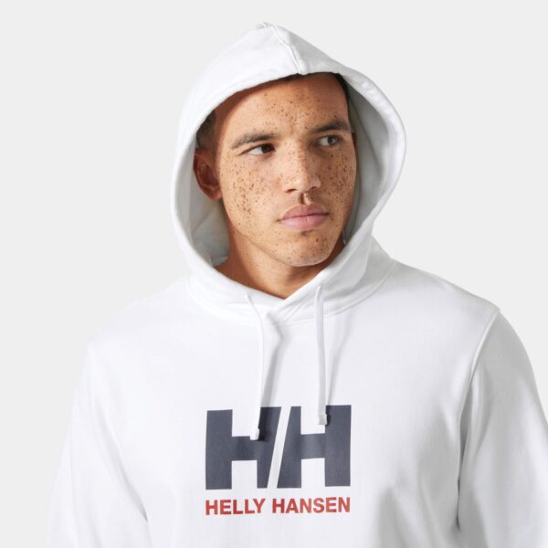 Sudadera con capucha HELLY HANSEN. Modelo 54582-001 White. Tallas S M L XL. - Imagen 3