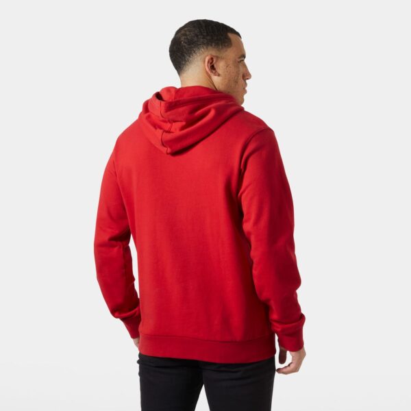 Sudadera con capucha HELLY HANSEN. Modelo 54582-162 Red. Tallas S M L XL. - Imagen 2