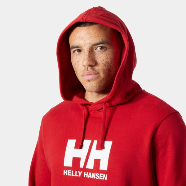 Sudadera con capucha HELLY HANSEN. Modelo 54582-162 Red. Tallas S M L XL. - Imagen 3