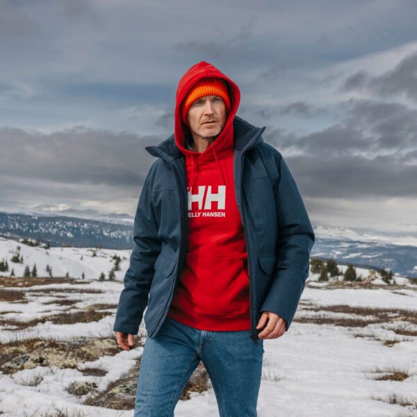 Sudadera con capucha HELLY HANSEN. Modelo 54582-162 Red. Tallas S M L XL. - Imagen 6