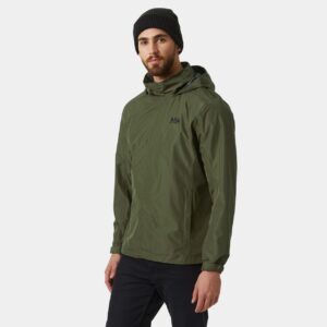 Cortavientos HELLY HANSEN. Modelo 62643-431 Verde. Tallas M L XL XXL.