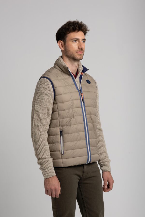 Chaleco acolchado CORONEL TAPIOCA. Modelo RIEGO 15112. Tallas M L XL xxl - Imagen 2