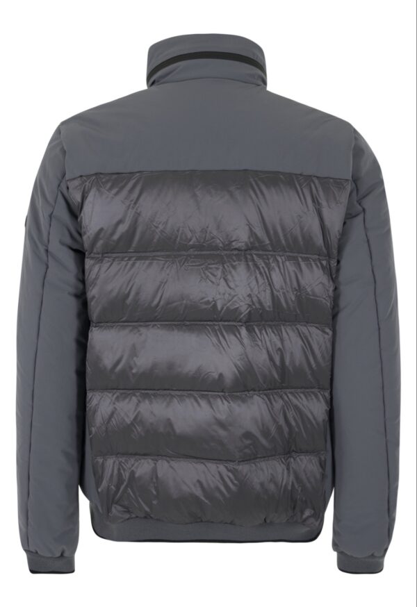 Cazadora acolchada con instrucciones de soft Shell YES ZEE. Modelo J851/O100/0847. Disponible en color gris y negro. Tallas M L XL XXL. - Imagen 3