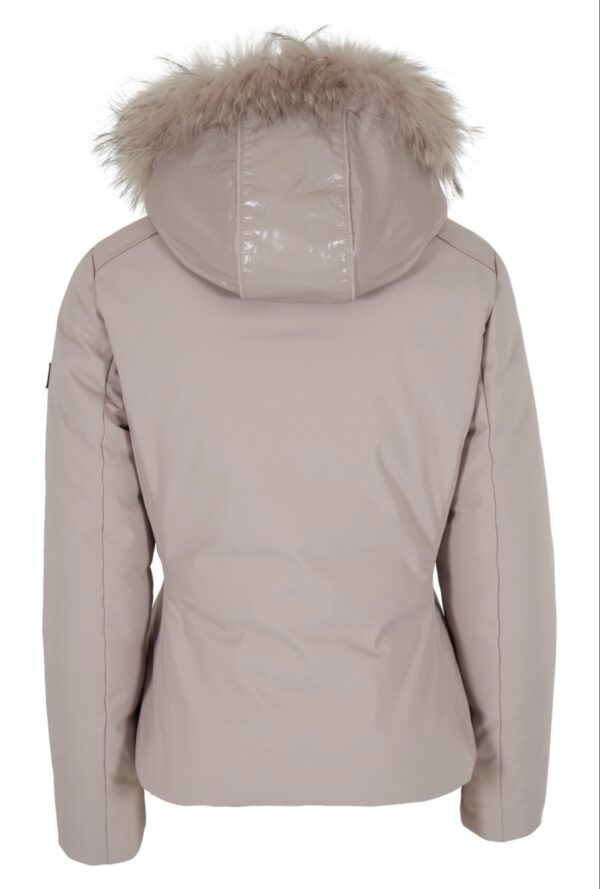 Chaqueta Softshell con efecto chaleco y capucha desmontable YES ZEE. Modelo J051/Q200/0801. Disponible en color negro. Tallas M L XL XXL. - Imagen 3