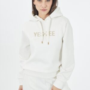 Sudadera con capucha y logo YES ZEE. Modelo F003/SK00/0157. Tallas S M L XL.