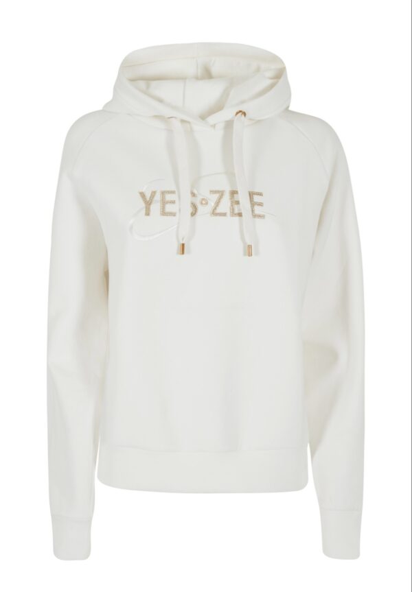 Sudadera con capucha y logo YES ZEE. Modelo F003/SK00/0157. Tallas S M L XL. - Imagen 6