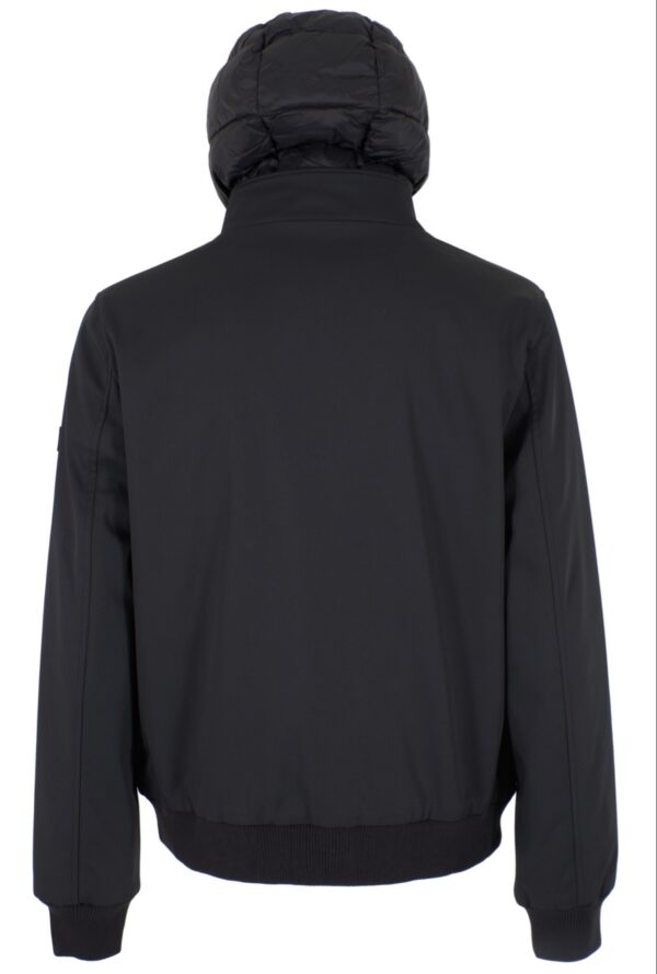 Cazadora acolchada con efecto chaleco y capucha desmontable. Modelo 0404/KB00/0801. Tallas M L XL XXL. - Imagen 8